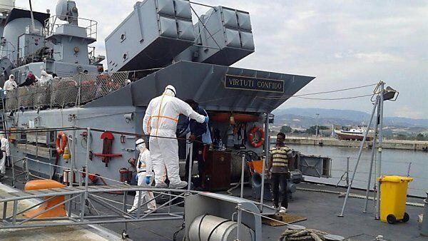 Italienische Marine ist im Dauereinsatz