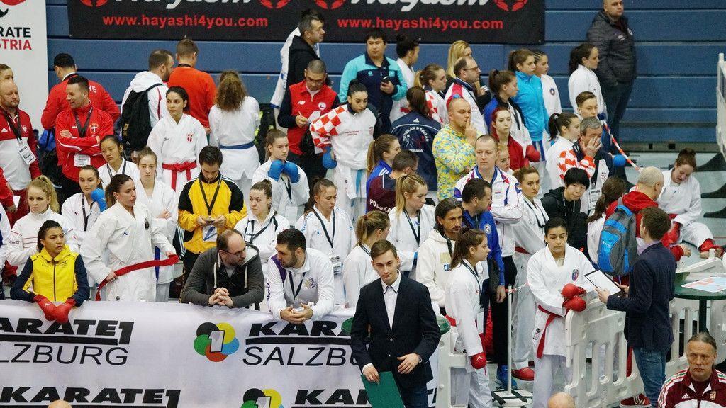 Karate-Turnier in Salzburg