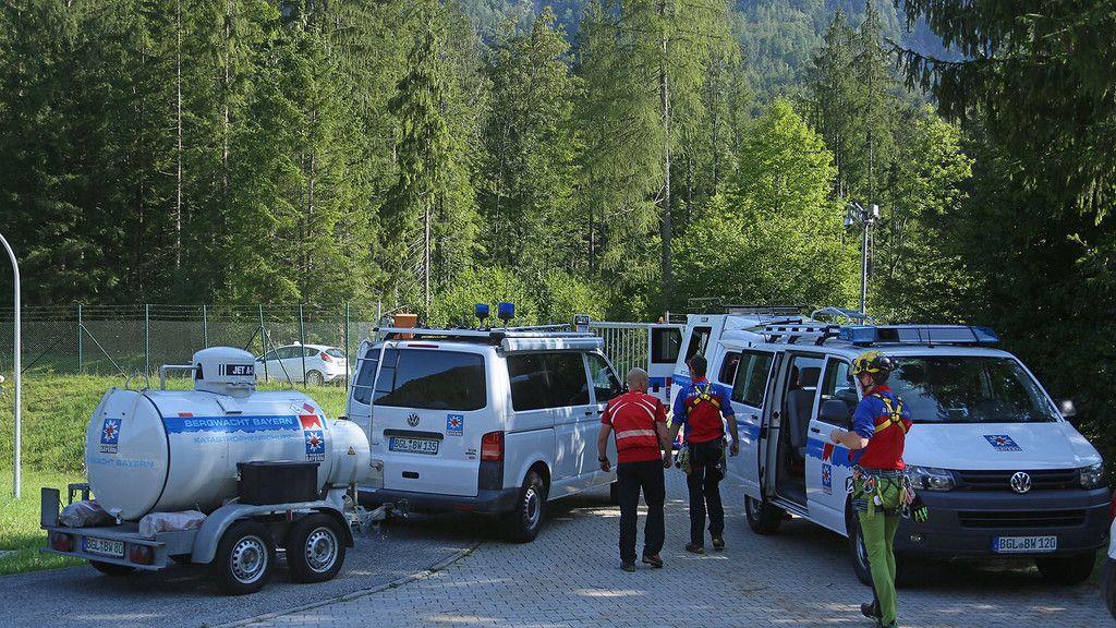 Wanderin stürzt auf Reiter Alpe in Bachbett