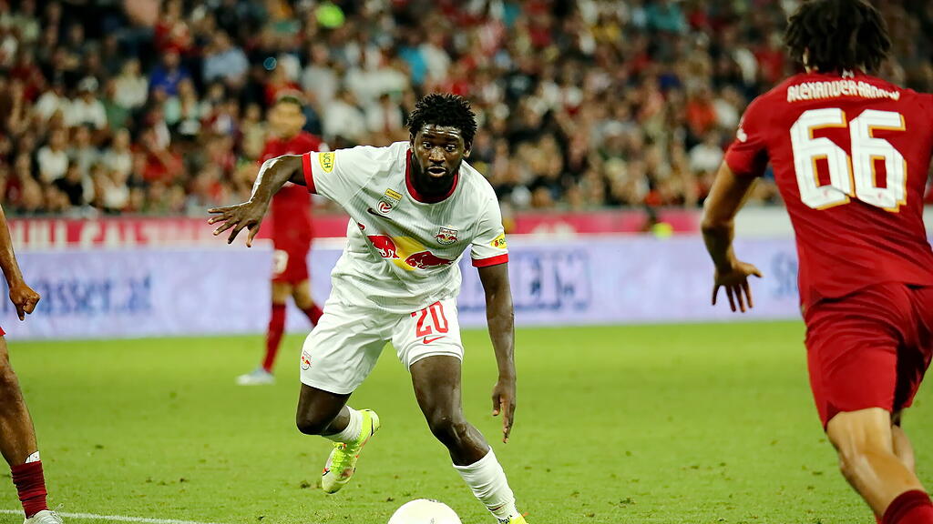 Red Bull Salzburg, FC Liverpool, Testspiel; Koita