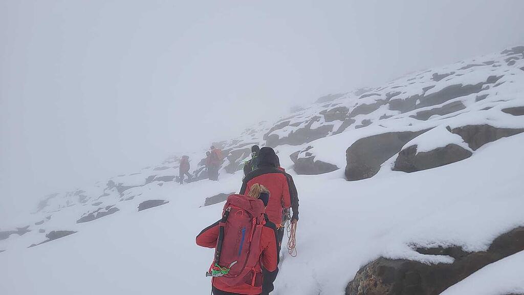 Rettungsaktion Rauris Sonnblick
