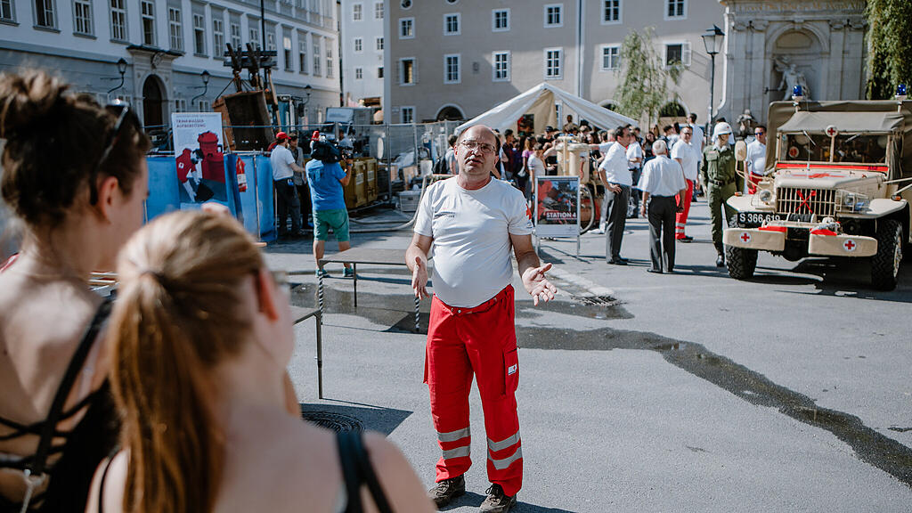 50 Jahre Katastrophenhilfsdienst Rotes Kreuz, I