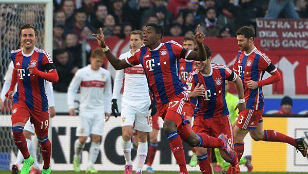David Alaba zirkelte einen Freistoß ins Kreuzeck