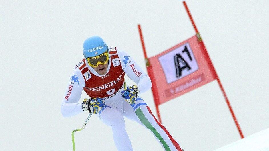 Matthias Mayer hinter Svindal Super-G-Zweiter in "Kitz"
