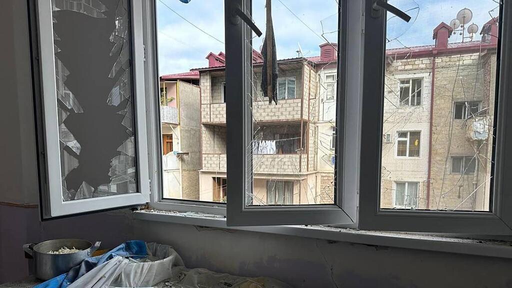 Kriegsschäden in der Karabach-Hauptstadt Stepanakert