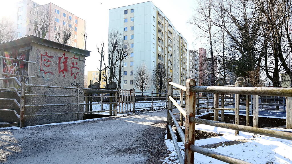 Bauarbeiten an der Glan
