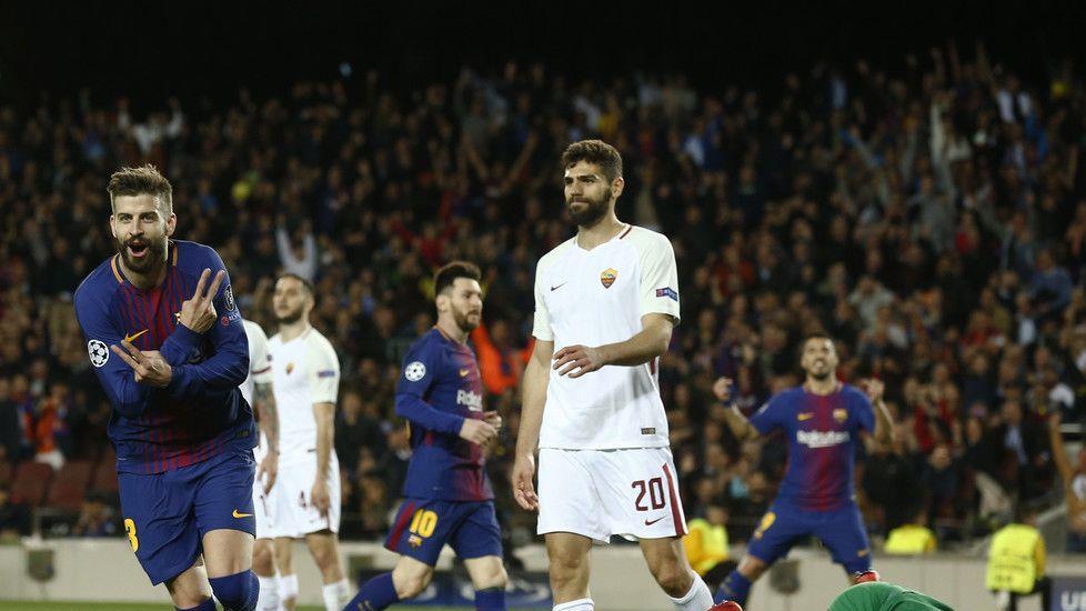CL-Viertelfinale: Barcelona vs. AS Rom 4:1