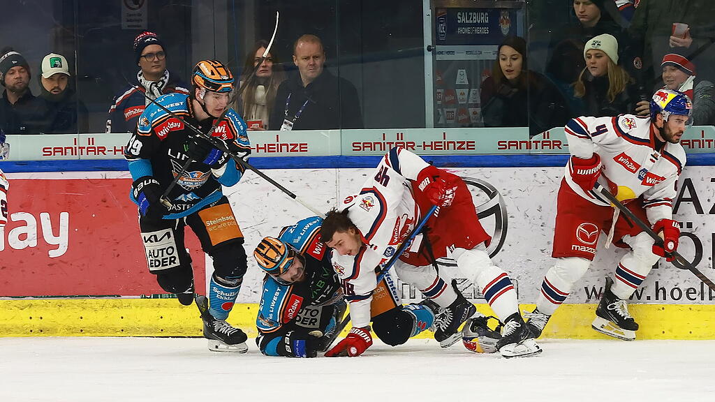 EC Red Bull Salzburg gegen Black Wings Linz
