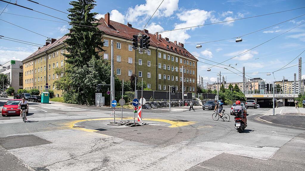 Kreisverkehr, Gabelsbergerstraße, SB