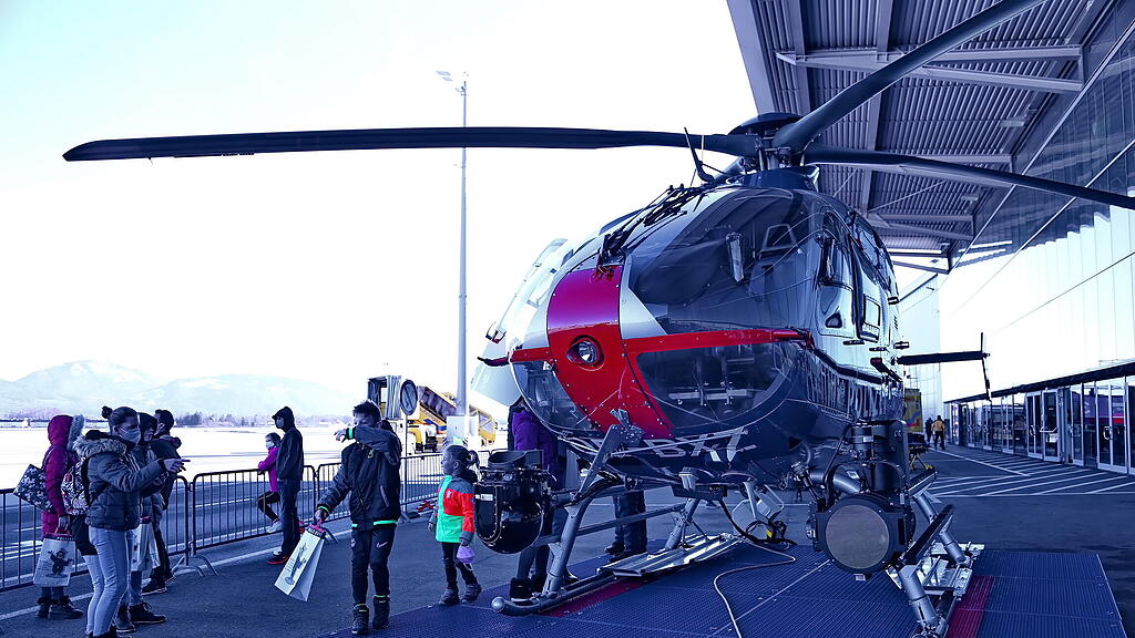 Impf-Aktion Polizei-Heli II