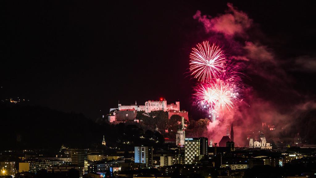 Rupertikirtag Feuerwerk