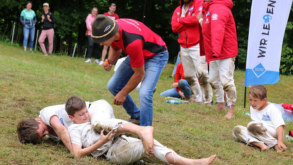 Familienevent Ranggeln am Dürrnberg