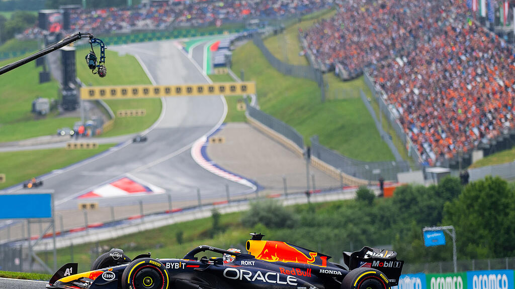 Max Verstappen am Red Bull RIng in Spielberg