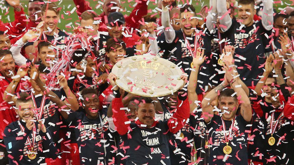Meisterfeier von Red Bull Salzburg