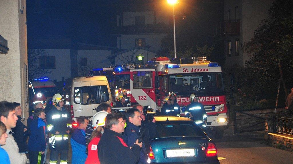 Fernseher in Flammen