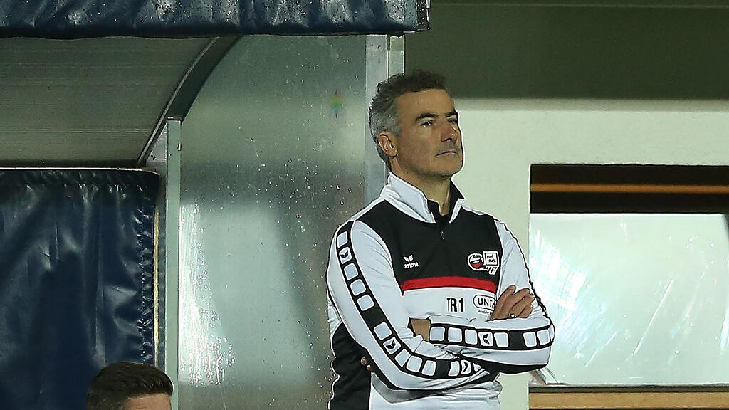 Thomas Hofer als Trainer beim USK Anif