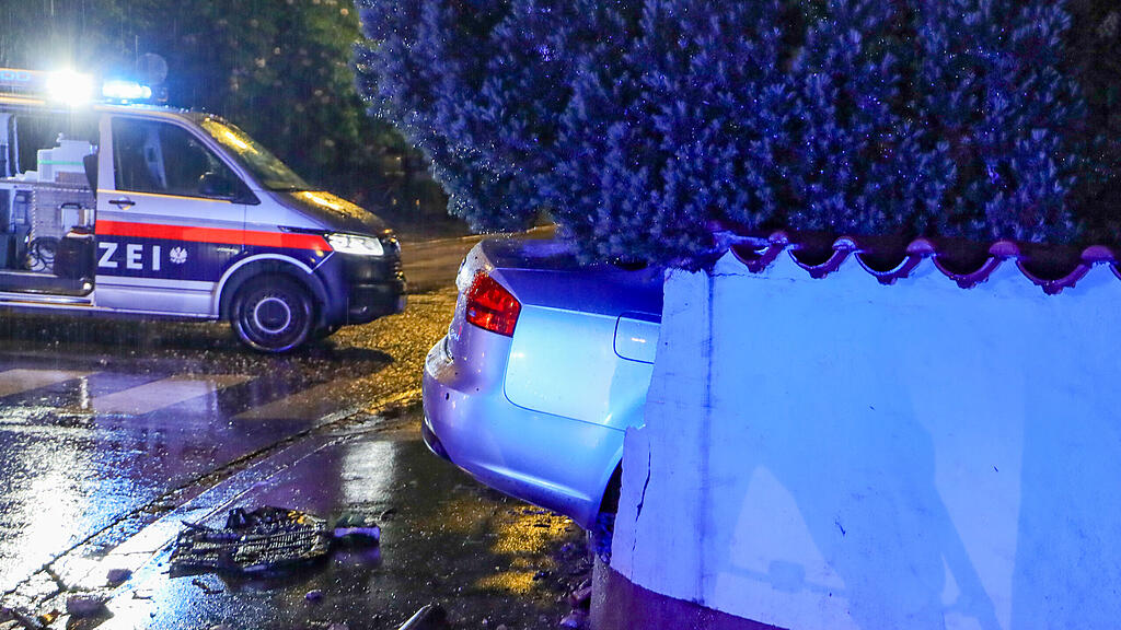 Pkw-Crash in Salzburger Neutorstraße