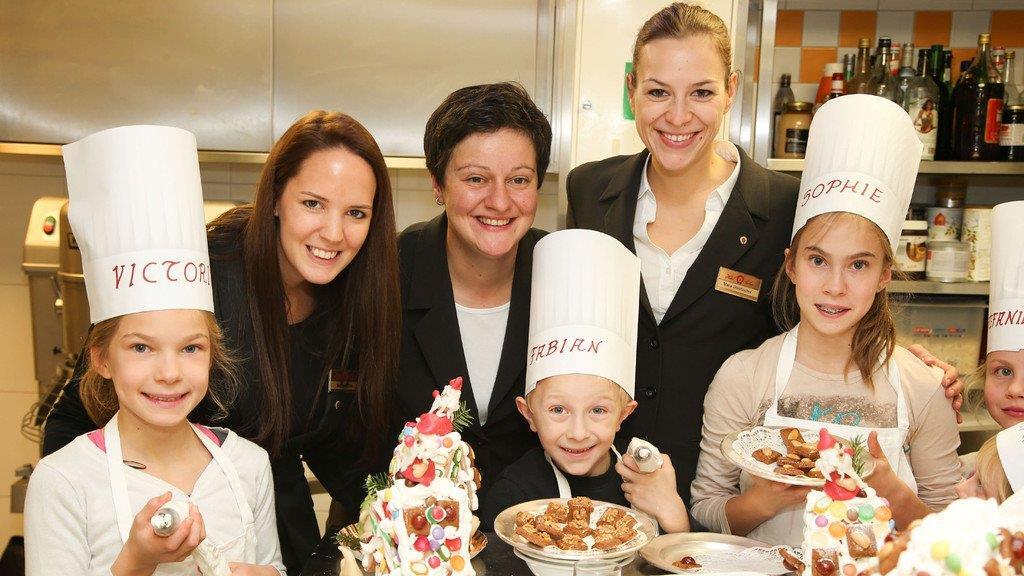 Kinderbackkurs im Hotel Sacher