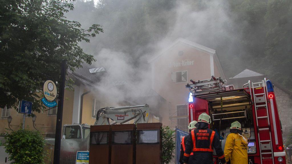 Brand im Urbankeller