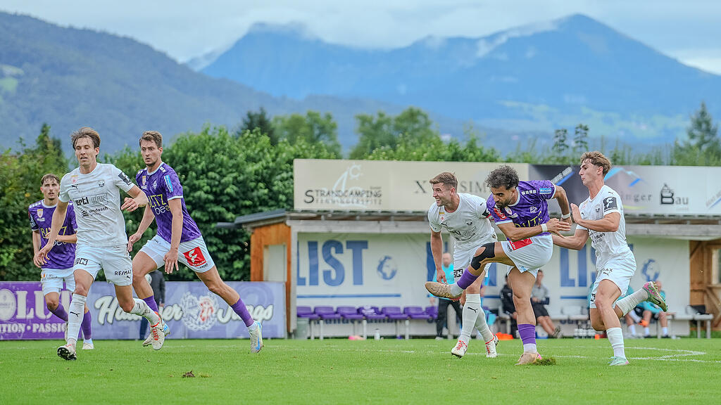 2. Liga: Austria Salzburg gegen Amstetten
