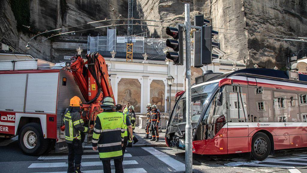Brand im Obus endet glimpflich