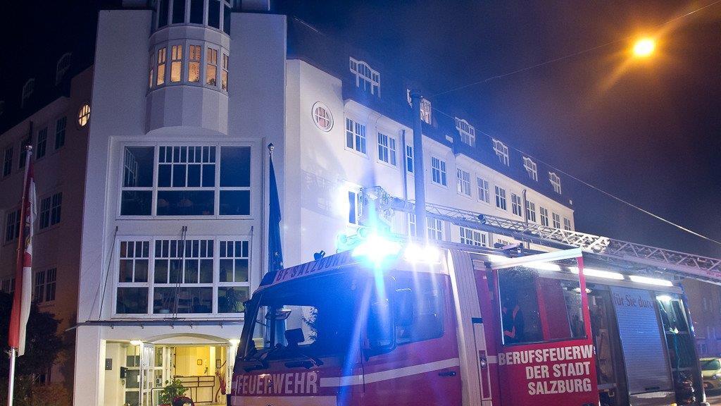 Brand: Studentenheim evakuiert