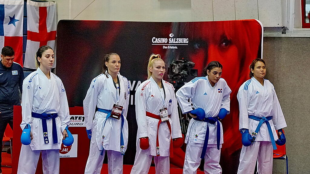 Karate-Premier-League-Turnier in Salzburg, Samstag