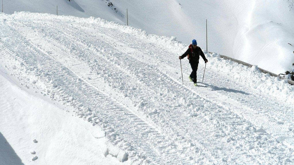 Schneeräumung am Großglockner