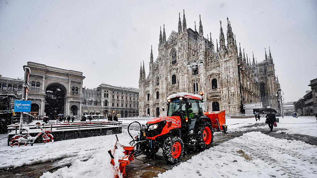 Schnee in Italien