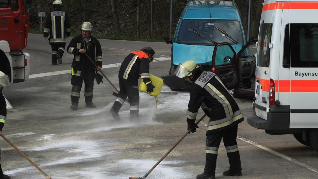 Frontalcrash in Trostberg