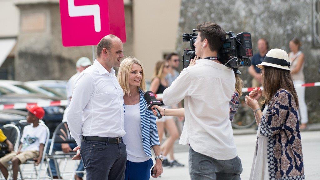 Drehstart zu Austria's Next Topmodel in Salzburg