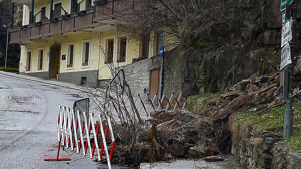 Felssturz Bad Gastein