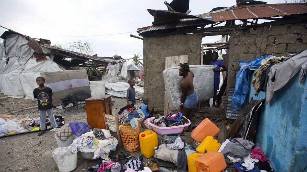 Hurrikan Matthew: Große Zerstörung in Haiti