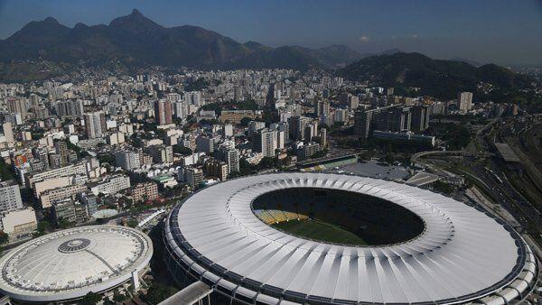 Das Maracanã-Stadion in Rio bietet über 76.800 Menschen Platz.