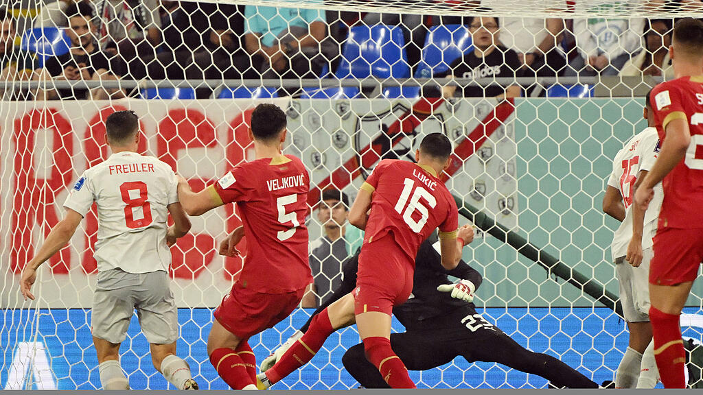 Schweiz gegen Serbien WM 2022