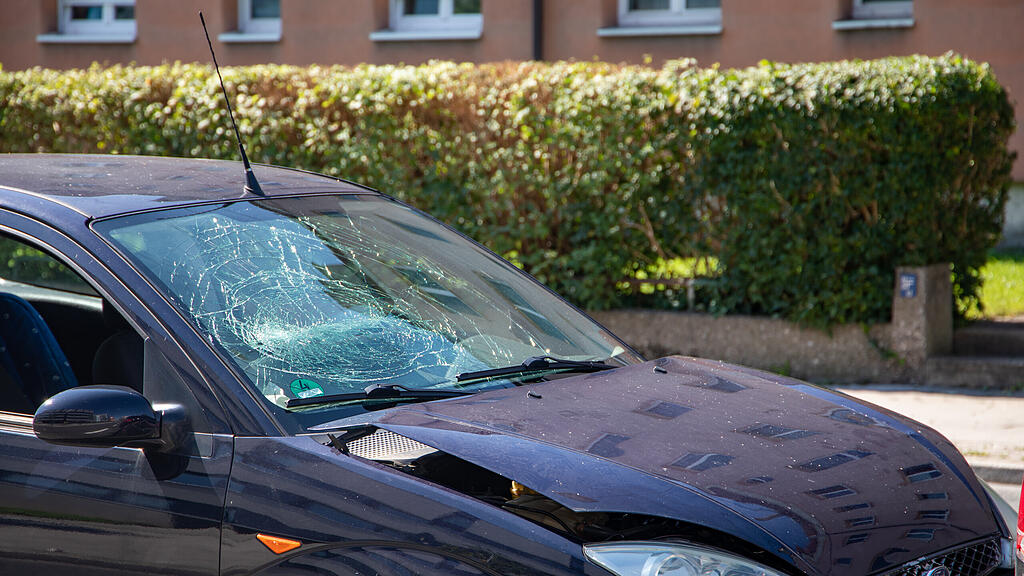 Auffahrunfall auf Rudolf-Biebl-Straße