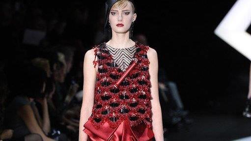 Pariser Haute Couture: Giorgio Armani Frühjahr/ Sommer 2013