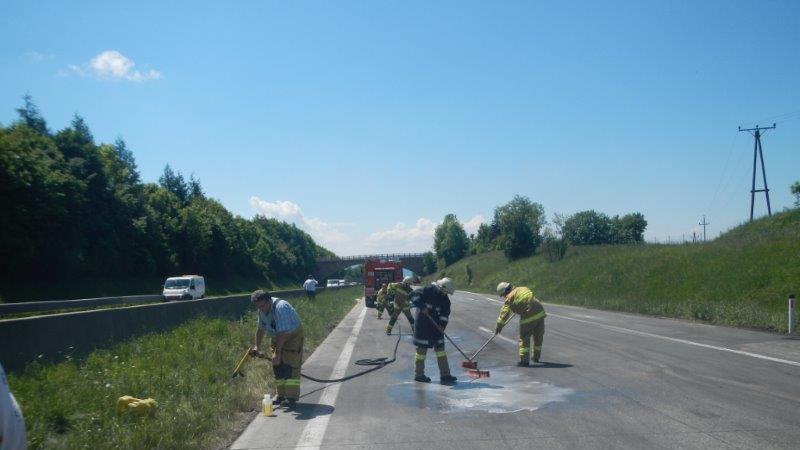 Lkw-Crash auf A1