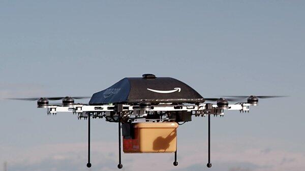 Amazon-Drohnen sollen Waren von Luftschiffen liefern