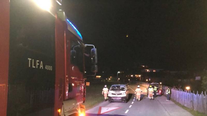 Nach etwa einem Kilometer kam das Fahrzeug aufgrund des massiven Ölverlusts zum Stillstand.