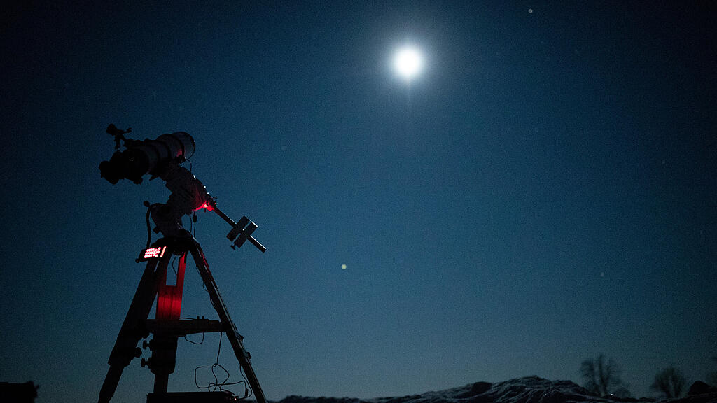 Mondfinsternis in Wien