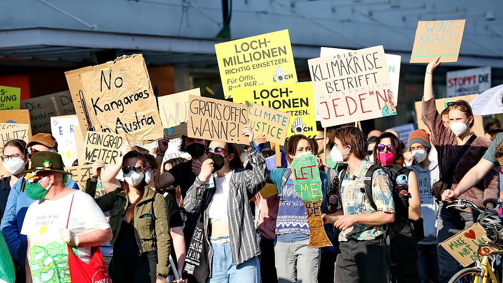 Klimastreik in Salzburg