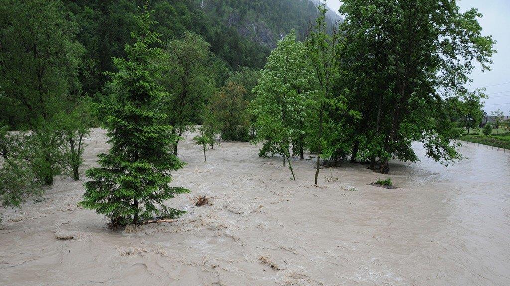 Hochwasser in Ebensee, I