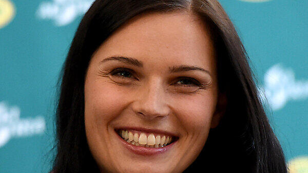Anna Veith ist guter Dinge