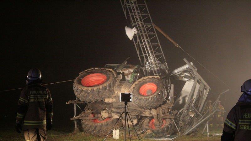 Crash mit Traktor