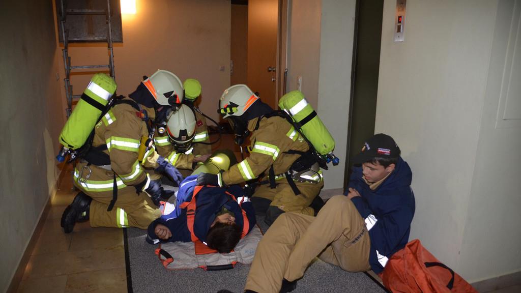 Großübung Feuerwehr St. johann im Pongau