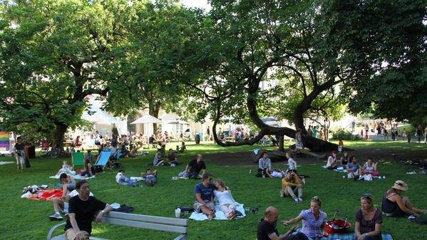 Picknick im Park