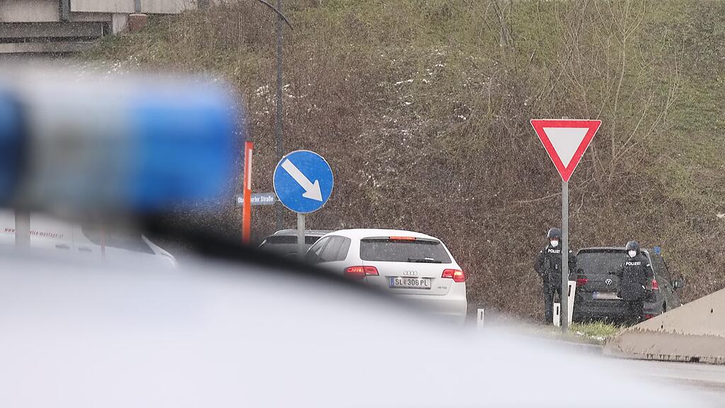 Überfall auf Trafik in Itzling