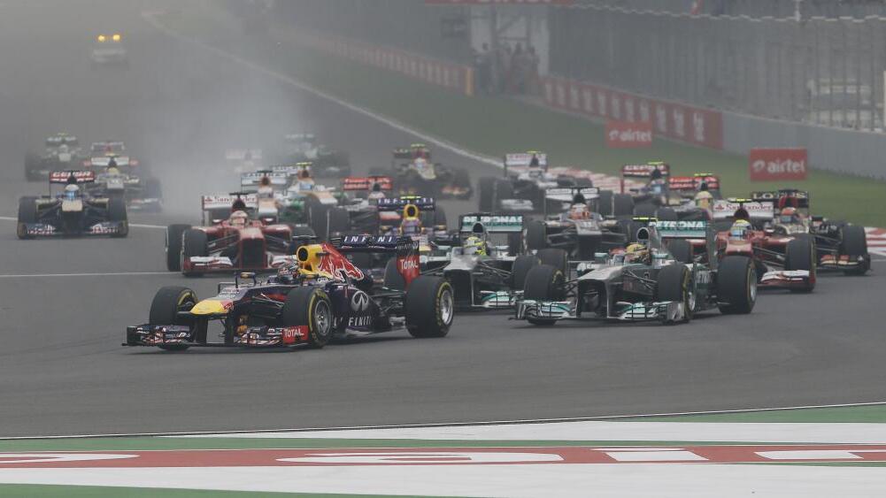Formel 1: Vettel holte sich mit Sieg in Indien vierten WM-Titel