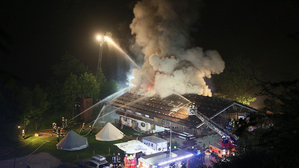 Großbrand in Schneizlreuth fordert sechs Tote